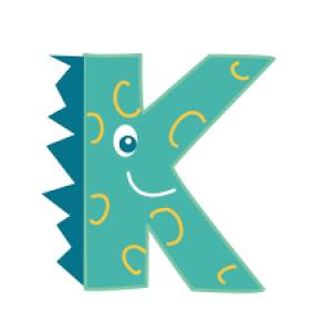 de letter K